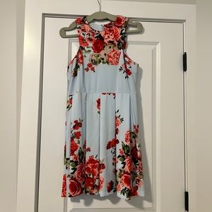 Gianni Bini floral dress, size medium